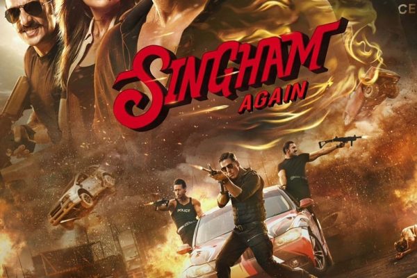 Poster for the movie "Singham Again"