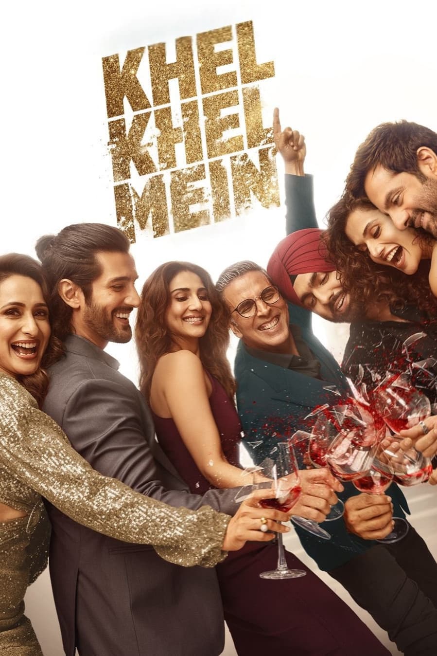 Poster for the movie "Khel Khel Mein"