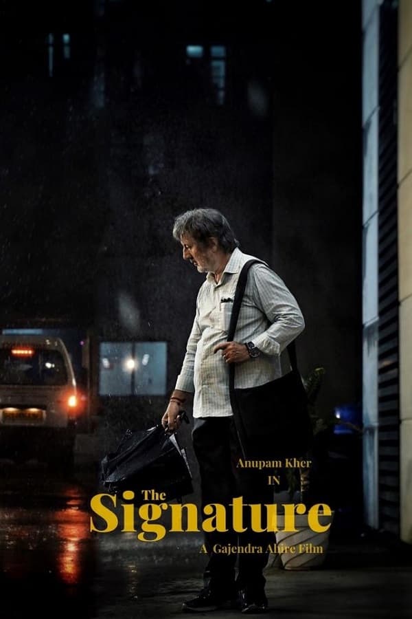 Poster for the movie "The Signature"