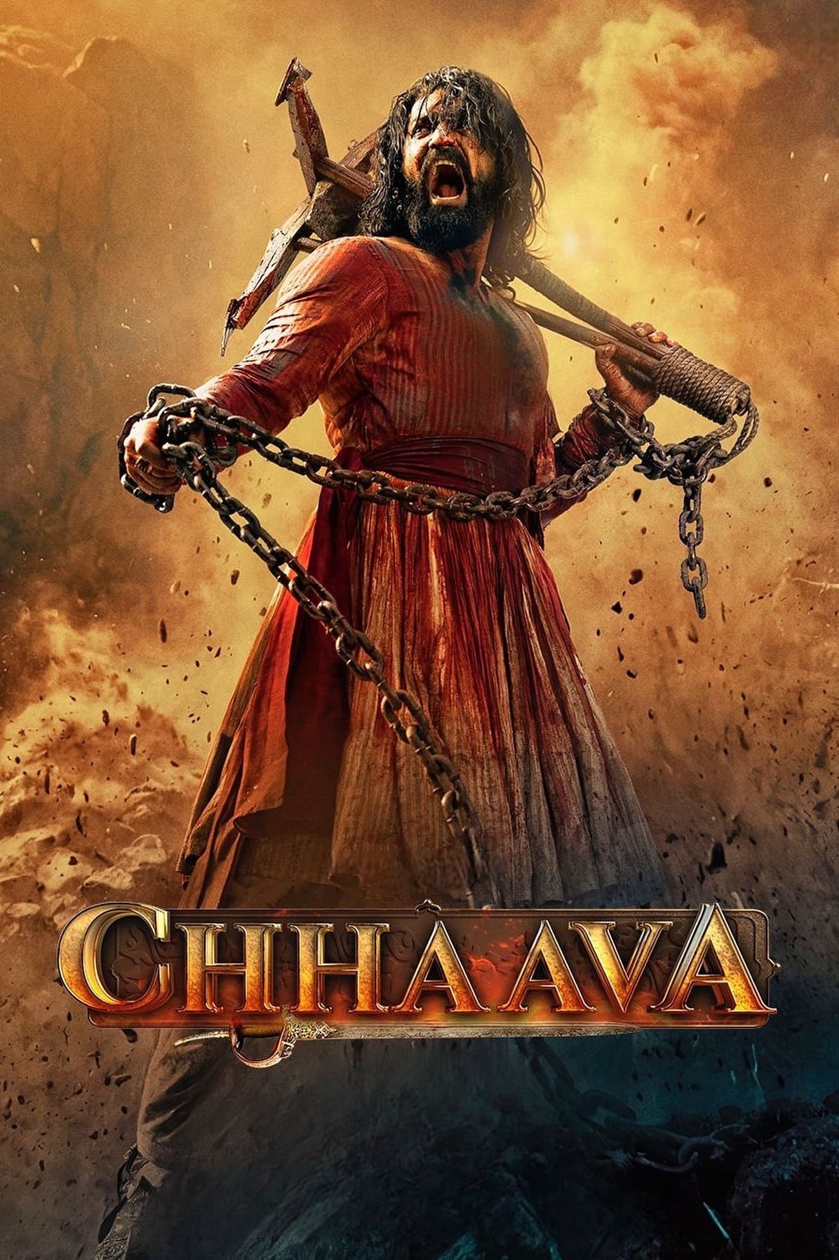 Poster for the movie "Chhaava"