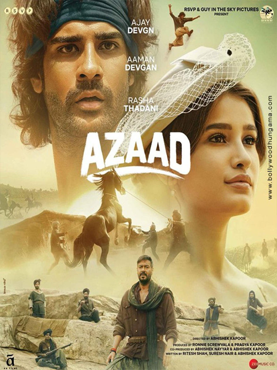 Poster for the movie "Azaad"