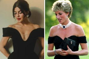 Jacqueline Fernandez channels Princess Diana’s ‘Revenge Dress’ with a modern twist