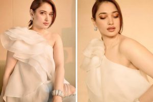 Tamannaah Bhatia stuns in Rs. 50 lakh diamond cuff; redefines casual glamour