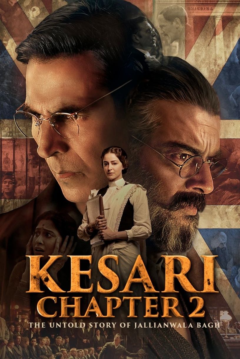 Poster for the movie "Kesari Chapter 2: The Untold Story of Jallianwala Bagh"